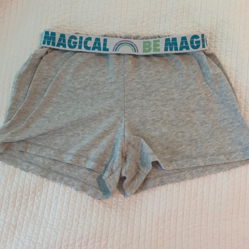 Gray Girls Shorts
